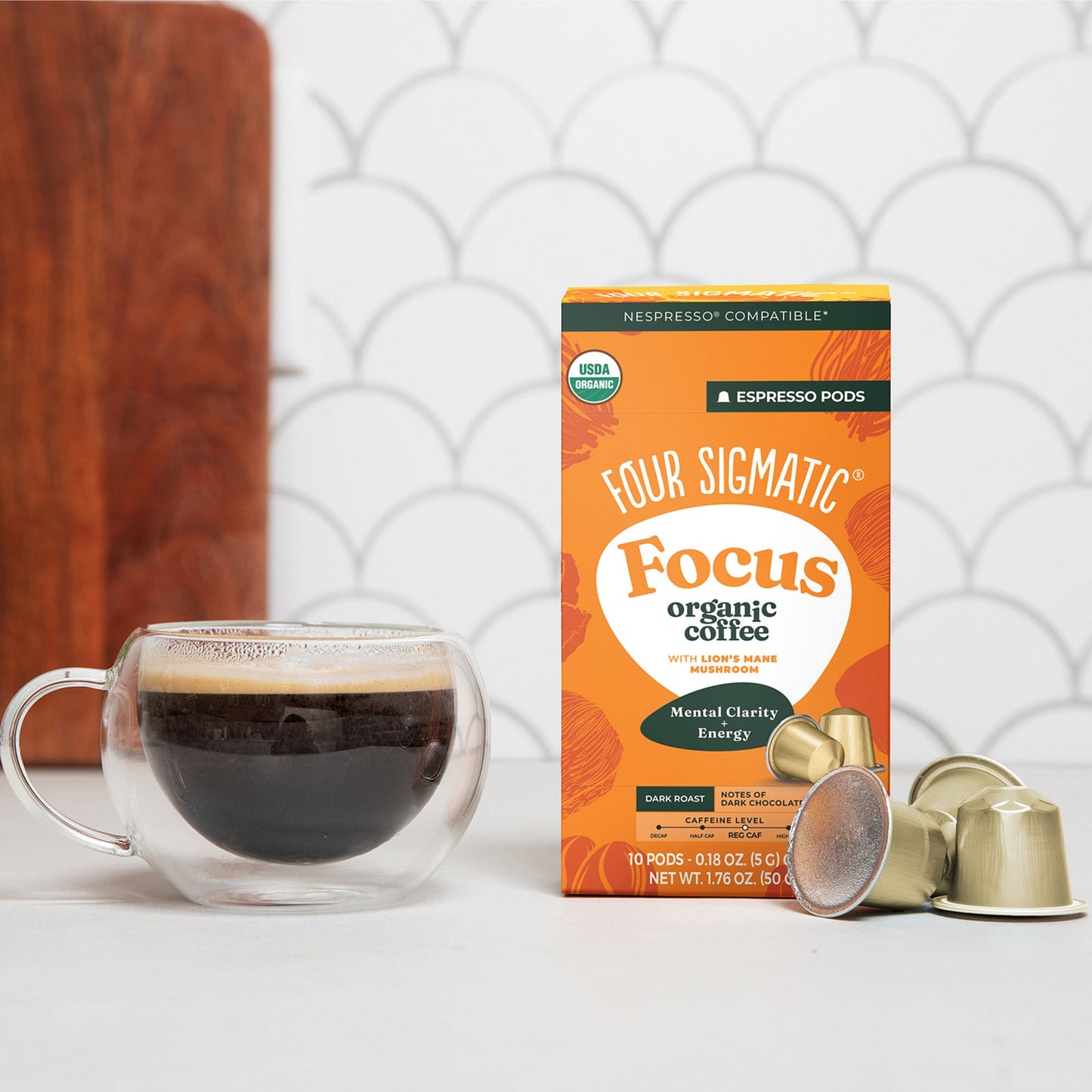 focus-dark-roast-espresso-pods-10ct-h1 Focus-dark-roast-espresso-pod-lifestyle-1.jpg